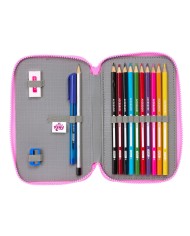 Astuccio Doppio My Little Pony Magic Rosa Turchese 12.5 x 19.5 x 4 cm 28 Pezzi Astuccio Doppio My Little Pony Magic Rosa Turchese 12.5 x 19.5 x 4 cm 28 Pezzi