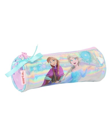 Astuccio Scuola Frozen Cool days Violetta Blu cielo 20 x 7 x 7 cm