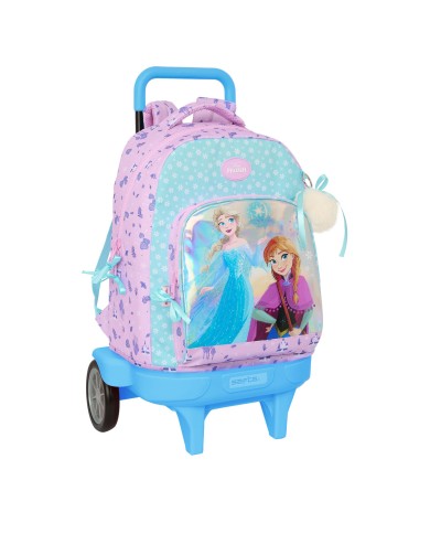 Trolley per la Scuola Frozen Cool days Violetta Blu cielo 33 x 45 x 22 cm Trolley per la Scuola Frozen Cool days Violetta Blu cielo 33 x 45 x 22 cm