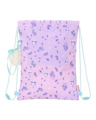 Zainetto con Cordini Frozen Cool days Violetta Blu cielo 26 x 34 x 1 cm