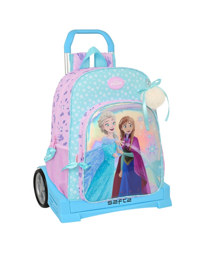 Trolley per la Scuola Frozen Cool days Violetta Blu cielo 33 x 42 x 14 cm Trolley per la Scuola Frozen Cool days Violetta Blu cielo 33 x 42 x 14 cm
