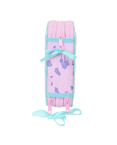 Plumier Triplo Frozen Cool days Violetta Blu cielo 12,5 x 19,5 x 5,5 cm 36 Pezzi