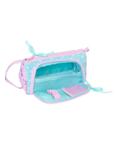 Necessaire Frozen Cool days Violetta Blu cielo 20 x 11 x 8,5 cm