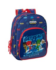 Zaino Scuola PJ Masks Ready Blu Marino 22 x 27 x 10 cm Zaino Scuola PJ Masks Ready Blu Marino 22 x 27 x 10 cm