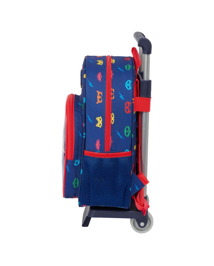 Trolley per la Scuola PJ Masks Ready Blu Marino 26 x 34 x 11 cm Trolley per la Scuola PJ Masks Ready Blu Marino 26 x 34 x 11 cm