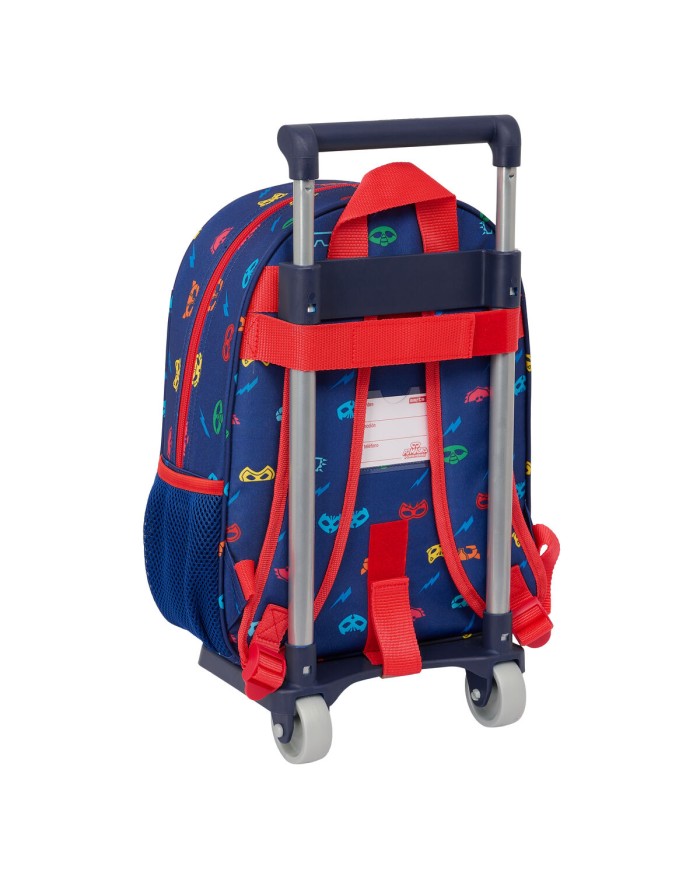 Trolley per la Scuola PJ Masks Ready Blu Marino 26 x 34 x 11 cm Trolley per la Scuola PJ Masks Ready Blu Marino 26 x 34 x 11 cm