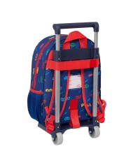 Trolley per la Scuola PJ Masks Ready Blu Marino 26 x 34 x 11 cm Trolley per la Scuola PJ Masks Ready Blu Marino 26 x 34 x 11 cm