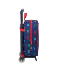 Trolley per la Scuola PJ Masks Ready Blu Marino 22 x 27 x 10 cm Trolley per la Scuola PJ Masks Ready Blu Marino 22 x 27 x 10 cm