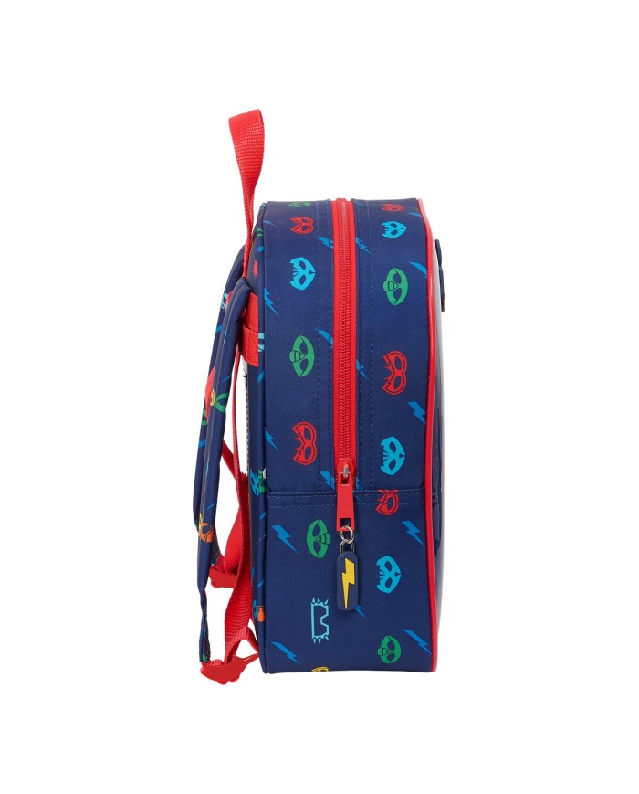 Zaino Scuola PJ Masks Ready Blu Marino 22 x 27 x 10 cm Zaino Scuola PJ Masks Ready Blu Marino 22 x 27 x 10 cm