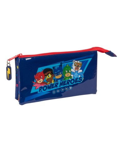 Portaoggetti Triplo PJ Masks Ready Blu Marino 22 x 12 x 3 cm