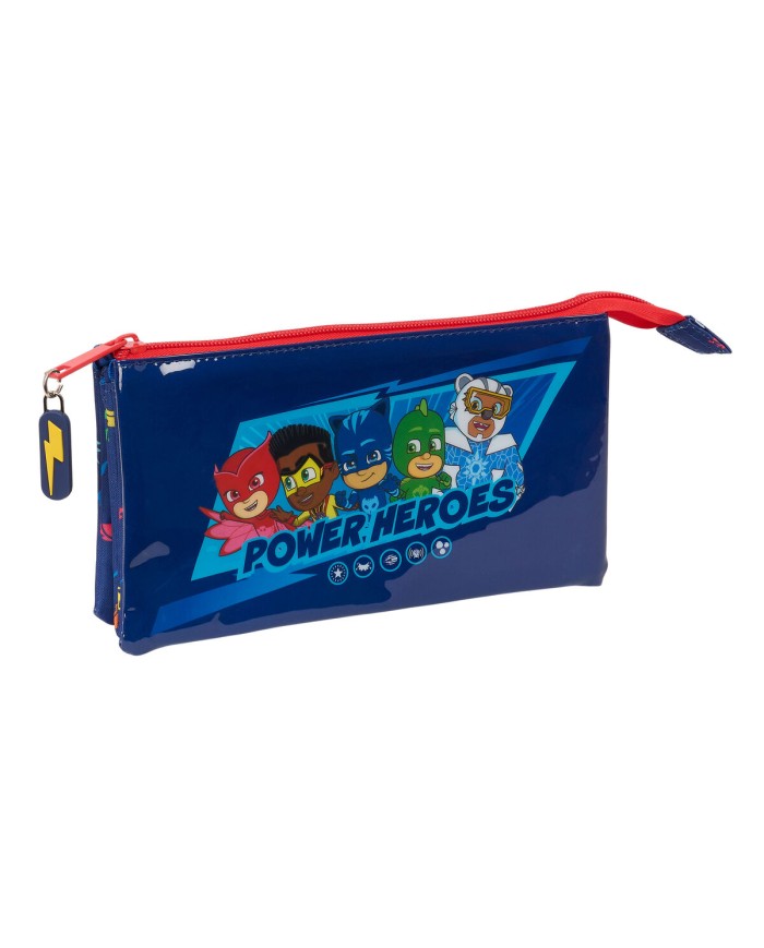 Portaoggetti Triplo PJ Masks Ready Blu Marino 22 x 12 x 3 cm Portaoggetti Triplo PJ Masks Ready Blu Marino 22 x 12 x 3 cm