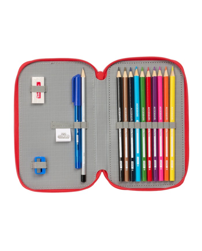 Astuccio Scuola PJ Masks Ready Blu Marino 12.5 x 19.5 x 4 cm 28 Pezzi Astuccio Scuola PJ Masks Ready Blu Marino 12.5 x 19.5 x 4 cm 28 Pezzi