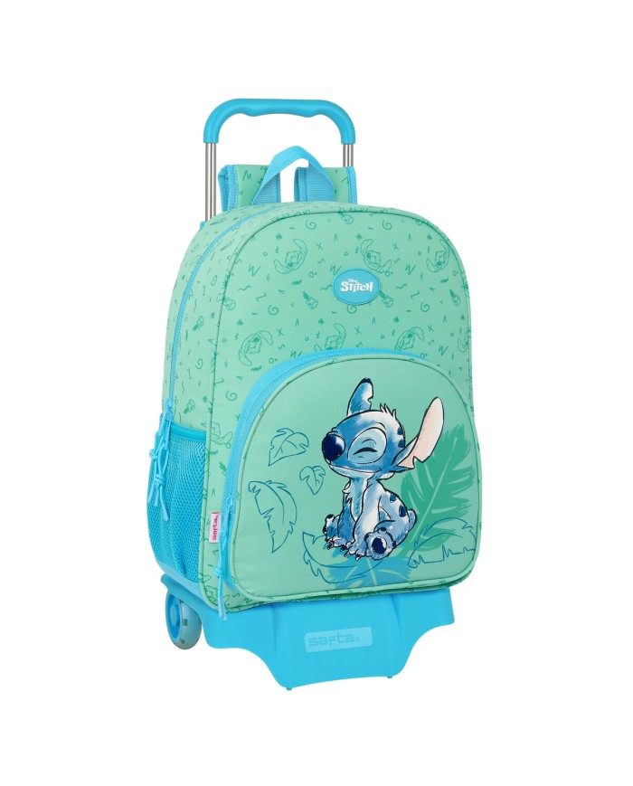 Zaino Scuola Lilo & Stitch Aloha Turchese 33 x 42 x 14 cm Zaino Scuola Lilo & Stitch Aloha Turchese 33 x 42 x 14 cm