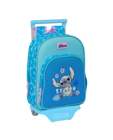 Trolley per la Scuola Lilo & Stitch Hawaii Azzurro 26 x 34 x 11 cm Trolley per la Scuola Lilo & Stitch Hawaii Azzurro 26 x 34 x 11 cm