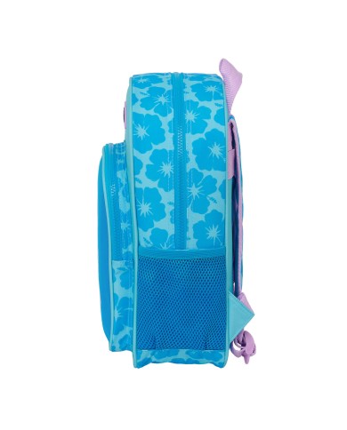 Zaino Scuola Lilo & Stitch Hawaii Azzurro 26 x 34 x 11 cm Zaino Scuola Lilo & Stitch Hawaii Azzurro 26 x 34 x 11 cm