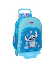 Zaino Scuola Lilo & Stitch Hawaii Azzurro 32 x 38 x 12 cm Zaino Scuola Lilo & Stitch Hawaii Azzurro 32 x 38 x 12 cm