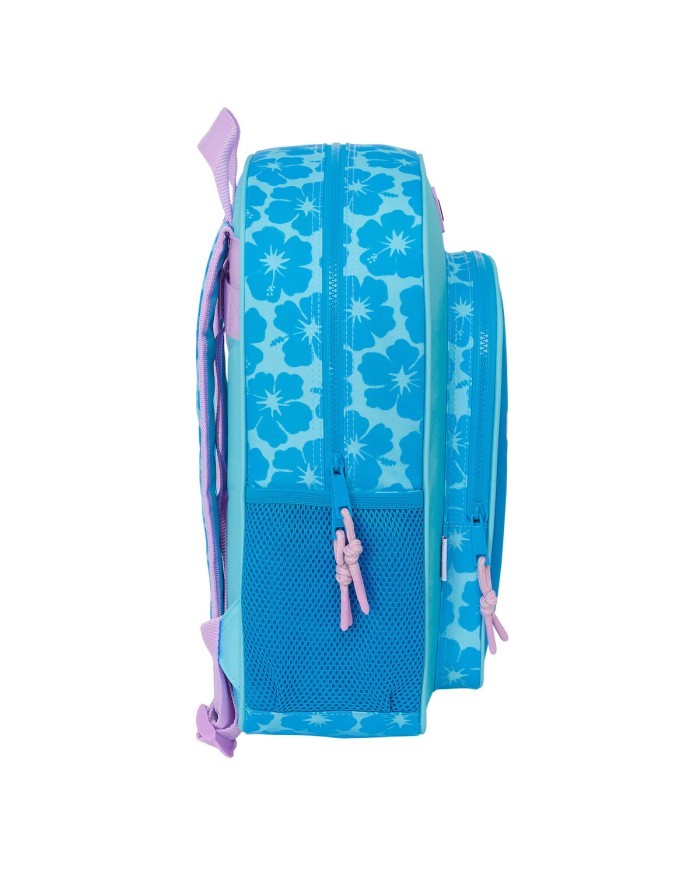 Zaino Scuola Lilo & Stitch Hawaii Azzurro 32 x 38 x 12 cm Zaino Scuola Lilo & Stitch Hawaii Azzurro 32 x 38 x 12 cm