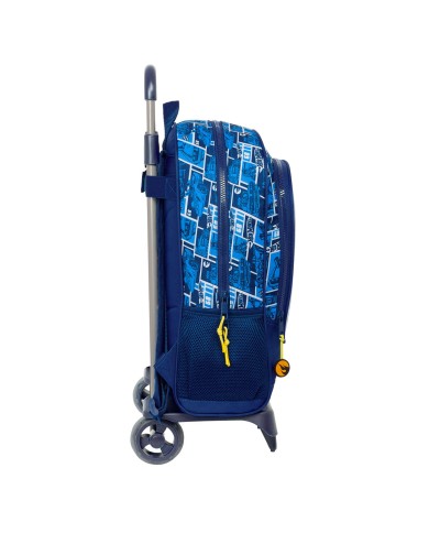 Trolley per la Scuola Hot Wheels Sonny Blu Marino 32 x 42 x 14 cm Trolley per la Scuola Hot Wheels Sonny Blu Marino 32 x 42 x 14 cm