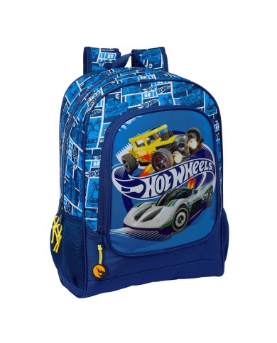 Zaino Scuola Hot Wheels Sonny Blu Marino 32 x 42 x 14 cm Zaino Scuola Hot Wheels Sonny Blu Marino 32 x 42 x 14 cm