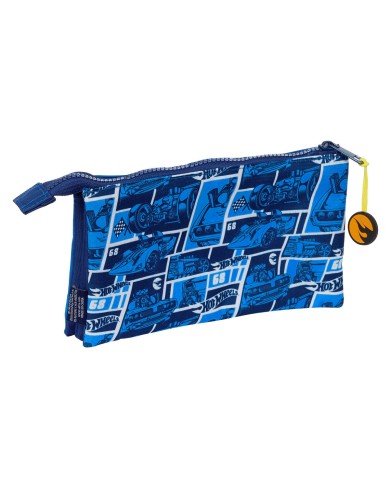 Portaoggetti Triplo Hot Wheels Sonny Blu Marino 22 x 12 x 3 cm Portaoggetti Triplo Hot Wheels Sonny Blu Marino 22 x 12 x 3 cm