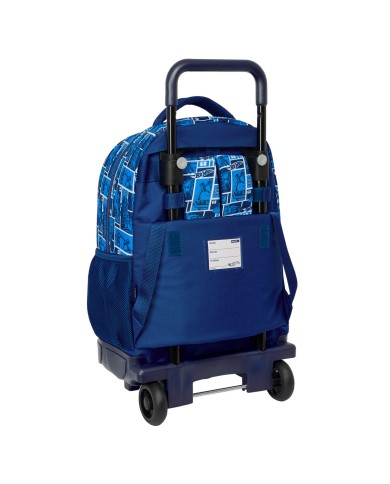 Trolley per la Scuola Hot Wheels Sonny Blu Marino 33 x 45 x 22 cm Trolley per la Scuola Hot Wheels Sonny Blu Marino 33 x 45 x 22 cm