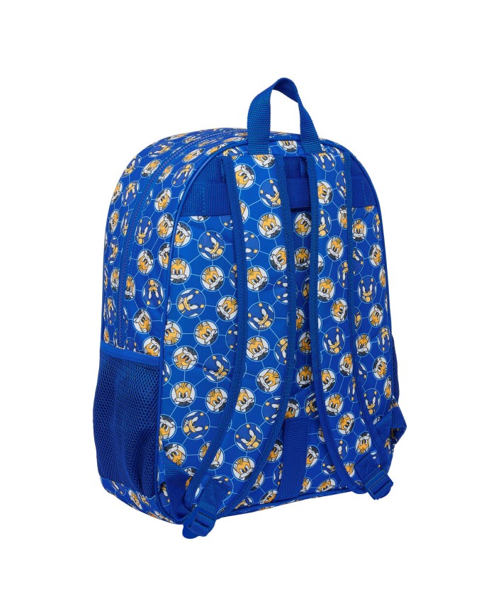 Zaino Scuola Sonic Prime Azzurro 33 x 42 x 14 cm