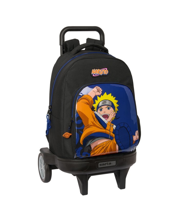 Trolley per la Scuola Naruto Ninja Azzurro Nero 33 x 45 x 22 cm Trolley per la Scuola Naruto Ninja Azzurro Nero 33 x 45 x 22 cm