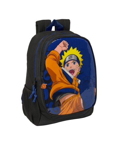 Zaino Scuola Naruto Ninja Azzurro Nero 32 x 44 x 16 cm Zaino Scuola Naruto Ninja Azzurro Nero 32 x 44 x 16 cm