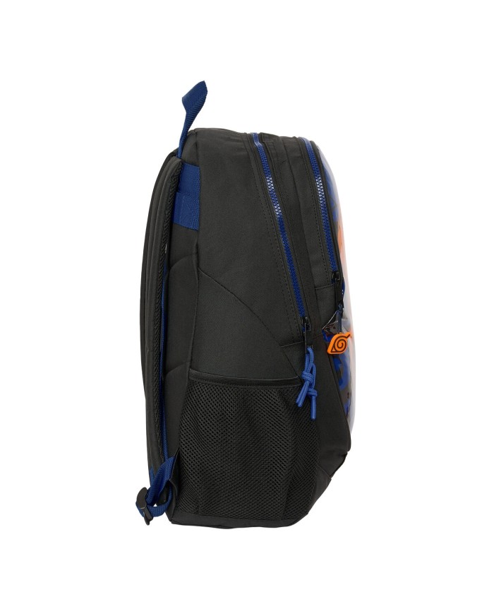 Zaino Scuola Naruto Ninja Azzurro Nero 32 x 44 x 16 cm Zaino Scuola Naruto Ninja Azzurro Nero 32 x 44 x 16 cm