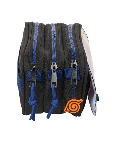 Portaoggetti Triplo Naruto Ninja Azzurro Nero 21,5 x 10 x 8 cm Portaoggetti Triplo Naruto Ninja Azzurro Nero 21,5 x 10 x 8 cm