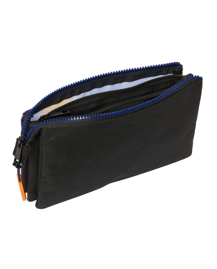 Portaoggetti Triplo Naruto Ninja Azzurro Nero 22 x 12 x 3 cm