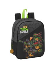 Zaino Scuola Teenage Mutant Ninja Turtles Nero Grigio 33 x 42 x 14 cm Zaino Scuola Teenage Mutant Ninja Turtles Nero Grigio 33 x 42 x 14 cm