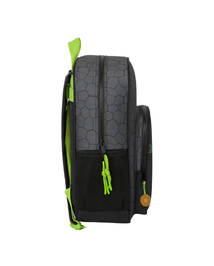 Zaino Scuola Teenage Mutant Ninja Turtles Nero Grigio 33 x 42 x 14 cm Zaino Scuola Teenage Mutant Ninja Turtles Nero Grigio 33 x 42 x 14 cm