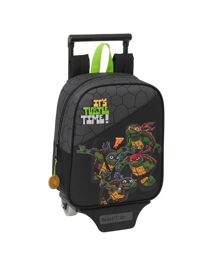 Trolley per la Scuola Teenage Mutant Ninja Turtles Nero Grigio 22 x 27 x 10 cm Trolley per la Scuola Teenage Mutant Ninja Turtles Nero Grigio 22 x 27 x 10 cm