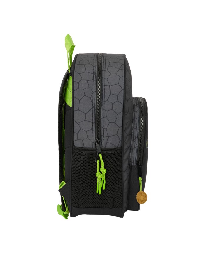 Zaino Scuola Teenage Mutant Ninja Turtles Nero Grigio 32 x 38 x 12 cm Zaino Scuola Teenage Mutant Ninja Turtles Nero Grigio 32 x 38 x 12 cm