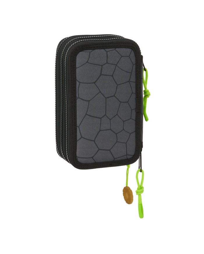 Plumier Triplo Teenage Mutant Ninja Turtles Nero Grigio 12,5 x 19,5 x 5,5 cm 36 Pezzi Plumier Triplo Teenage Mutant Ninja Turtles Nero Grigio 12,5 x 19,5 x 5,5 cm 36 Pezzi