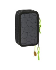 Plumier Triplo Teenage Mutant Ninja Turtles Nero Grigio 12,5 x 19,5 x 5,5 cm 36 Pezzi Plumier Triplo Teenage Mutant Ninja Turtles Nero Grigio 12,5 x 19,5 x 5,5 cm 36 Pezzi