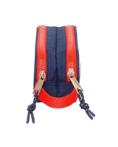 Portaoggetti Doppio Super Mario World Blu Marino 21 x 8 x 6 cm