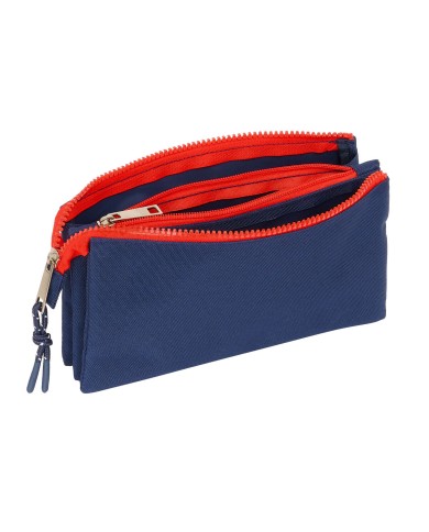 Portaoggetti Triplo Super Mario World Blu Marino 22 x 12 x 3 cm