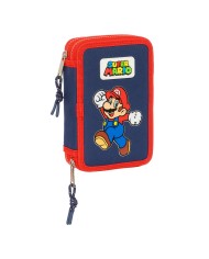 Astuccio Scuola Safta Stone Nero 21 x 8 x 6 cm Astuccio Scuola Safta Stone Nero 21 x 8 x 6 cm