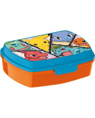 Contenitore per Sandwich Pokémon Multicolore Rettangolare 17 x 5,6 x 13,3 cm Contenitore per Sandwich Pokémon Multicolore Rettangolare 17 x 5,6 x 13,3 cm