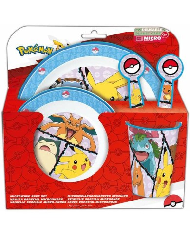 Set di stoviglie per bambini Pokémon (5 Pezzi) Set di stoviglie per bambini Pokémon (5 Pezzi)
