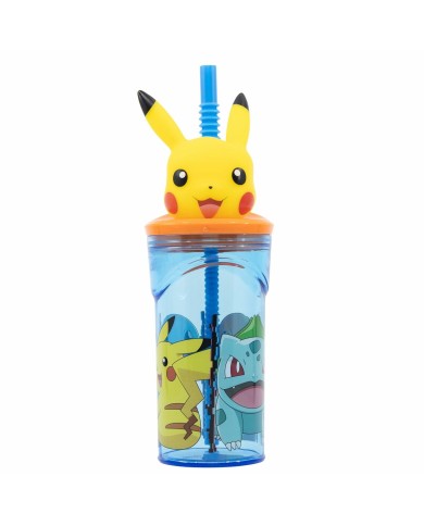 Bottiglia d'acqua Pokémon Multicolore PVC Plastica 360 ml 9 x 23 x 6 cm Bottiglia d'acqua Pokémon Multicolore PVC Plastica 360 ml 9 x 23 x 6 cm
