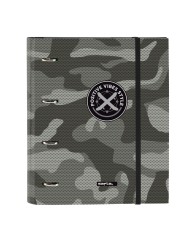 Raccoglitore ad anelli Safta Stone Nero 27 x 32 x 3.5 cm