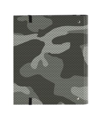 Raccoglitore ad anelli Safta Stone Nero 27 x 32 x 3.5 cm