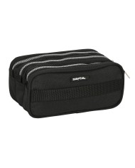 Astuccio Scuola Safta Stone Nero 21,5 x 10 x 8 cm Astuccio Scuola Safta Stone Nero 21,5 x 10 x 8 cm