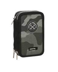 Astuccio per la Scuola con Accessori Safta Stone Nero 12.5 x 19.5 x 5.5 cm 36 Pezzi Astuccio per la Scuola con Accessori Safta Stone Nero 12.5 x 19.5 x 5.5 cm 36 Pezzi