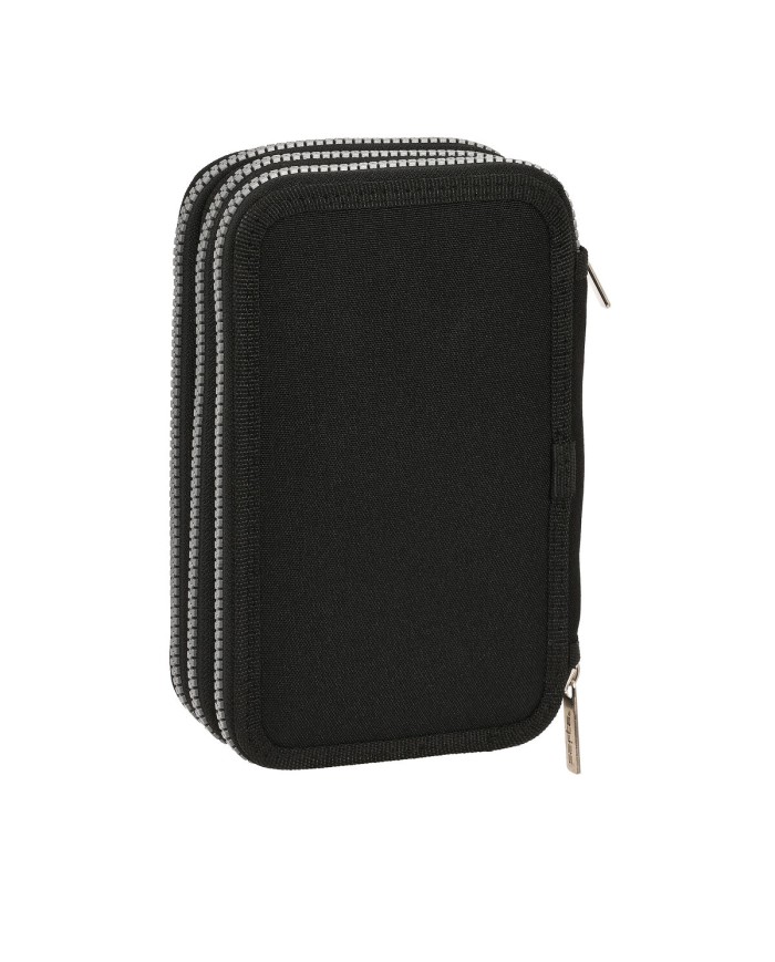 Astuccio per la Scuola con Accessori Safta Stone Nero 12.5 x 19.5 x 5.5 cm 36 Pezzi Astuccio per la Scuola con Accessori Safta Stone Nero 12.5 x 19.5 x 5.5 cm 36 Pezzi