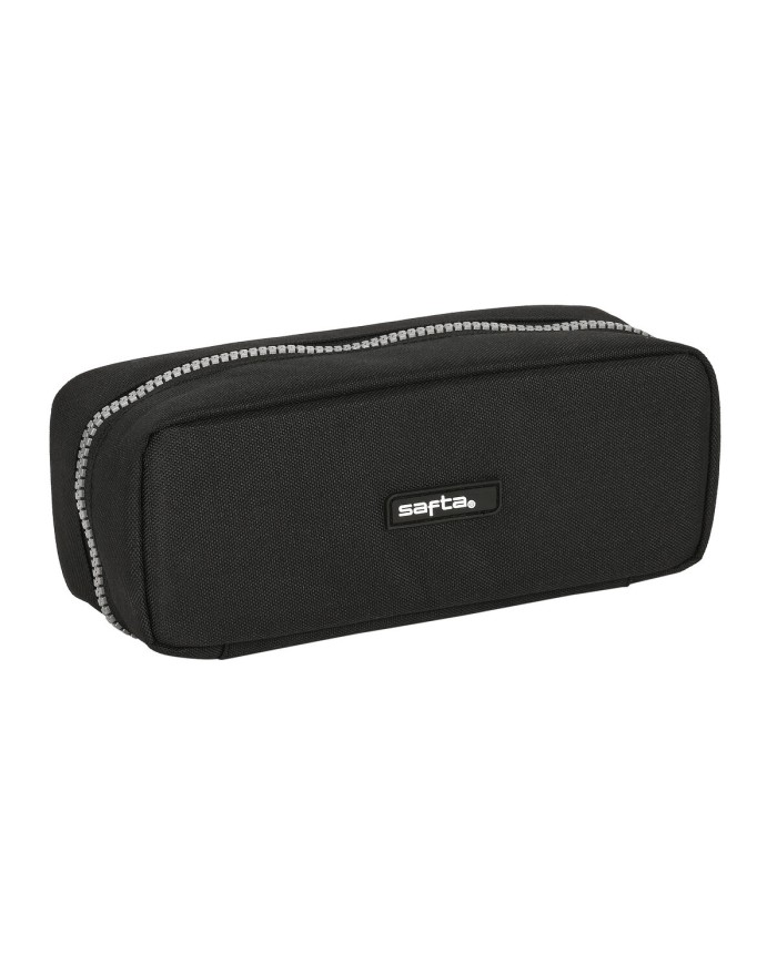 Astuccio Scuola Safta Stone Nero 21 x 8 x 8 cm Astuccio Scuola Safta Stone Nero 21 x 8 x 8 cm