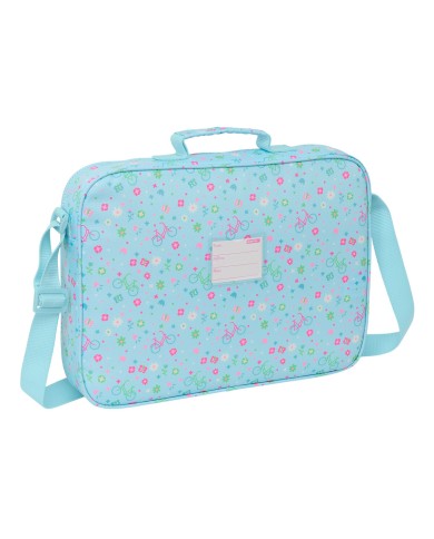 Borsa per la scuola Safta Bicicleta Azzurro 38 x 28 x 6 cm Borsa per la scuola Safta Bicicleta Azzurro 38 x 28 x 6 cm